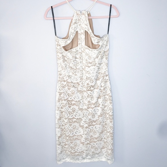 Marciano White and Nude Lace Dress - Picture 6 of 8